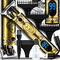 Акумуляторний трімер бритва для стрижки голови,бороди