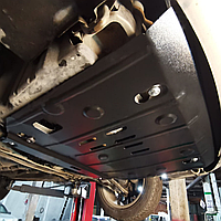 Защита поддона двигателя Ауди А8 Д3 / Audi A8 D3 (2002-2010) /V: 3.7L-4.2L бензин/ {радиатор, двигатель, АКПП}