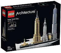 Конструктор LEGO Architecture Нью-Йорк 21028 ЛЕГО Б2431-0