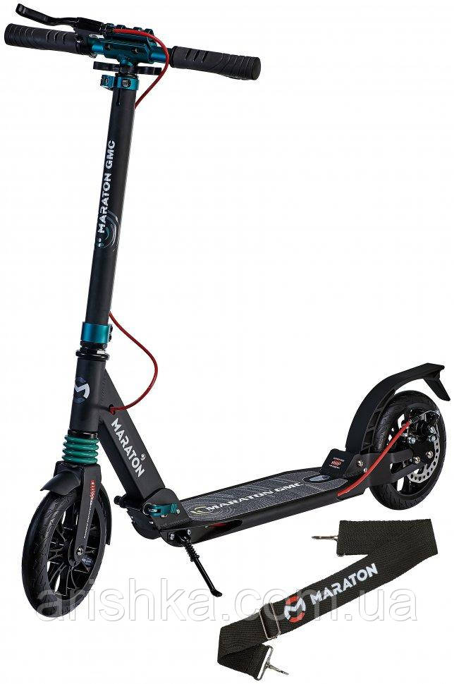 Дитячий металевий двоколісний самокат Maraton GMC