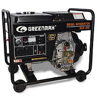 Генератор дизельный GREENMAX 3GF-ME 3.0/3.3 кВт с электрозапуском Б3394-0
