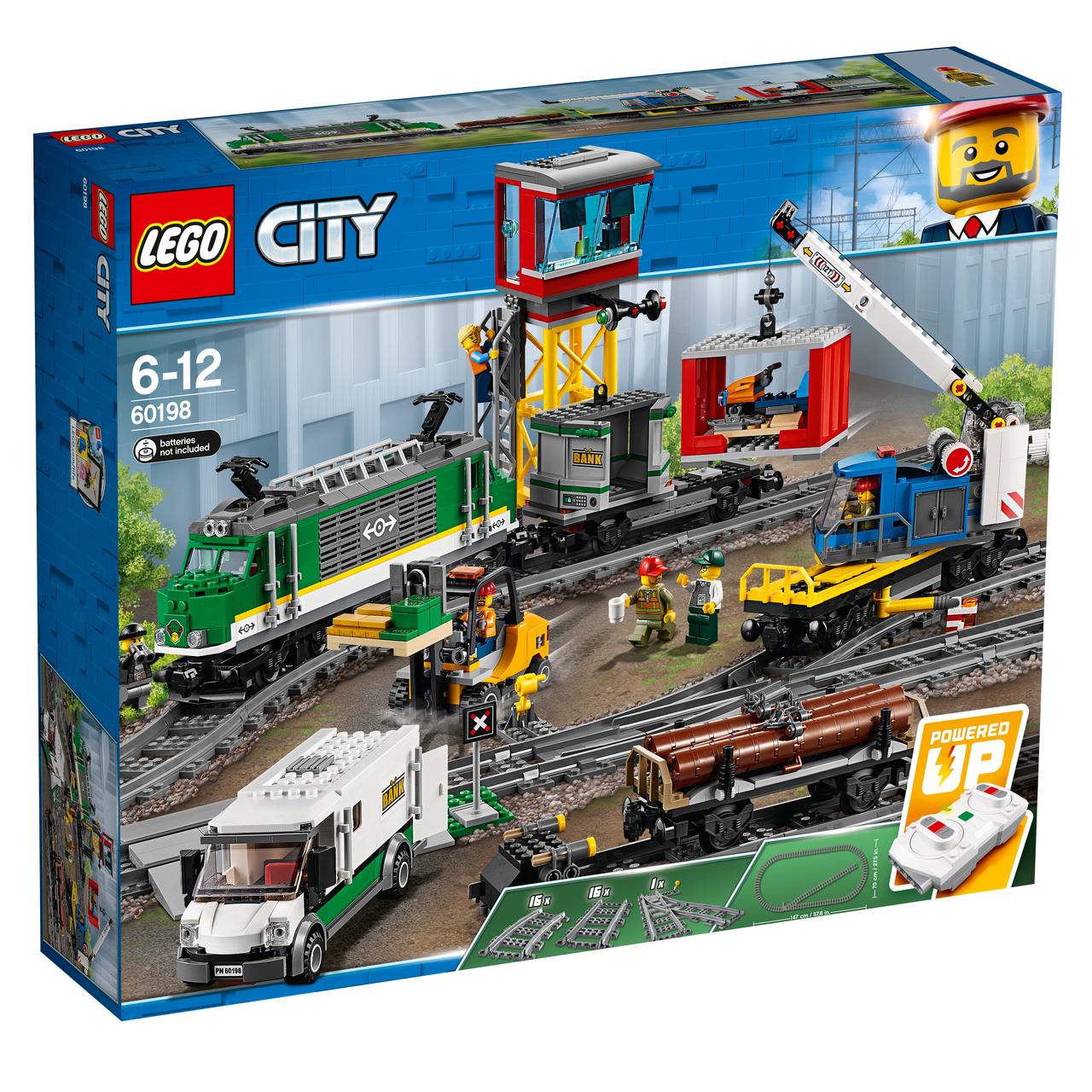 Конструктор LEGO City Товарний потяг 60198 ЛЕГО