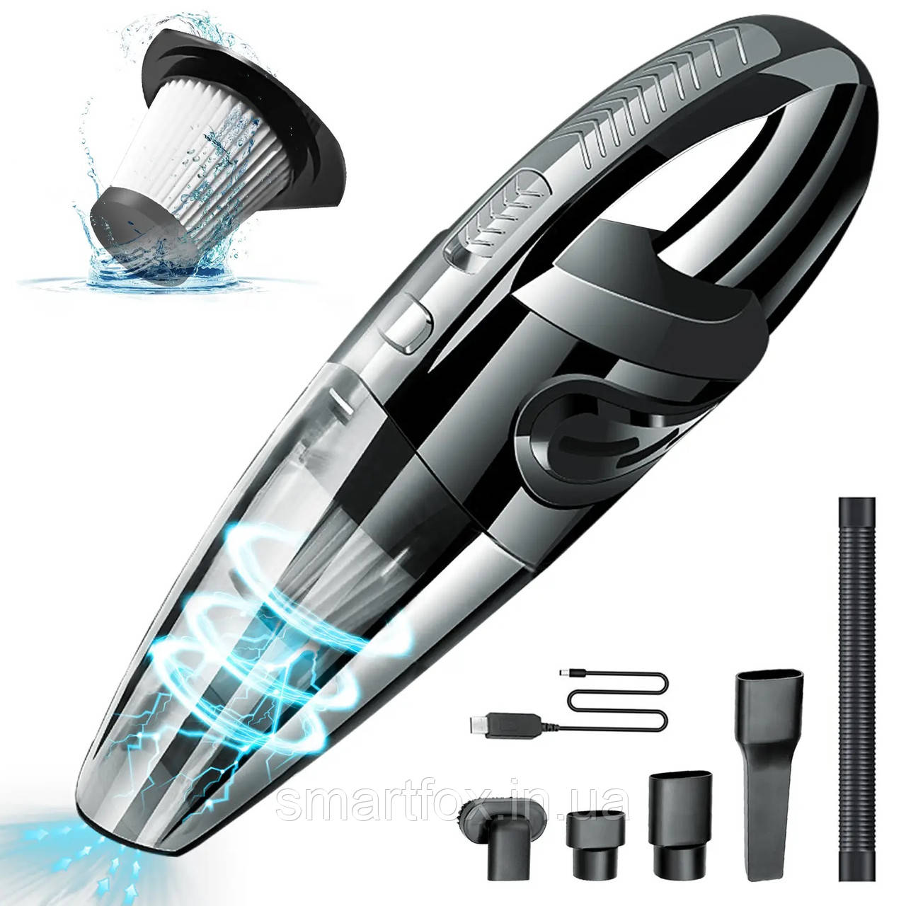 Автомобильный пылесос Vacuum Cleaner E-6