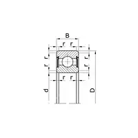 Підшипник 180503 СЗ-3.6 (NTE/KG)