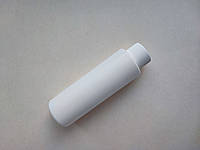 100мл/24мм Цилиндр белый Полиэтилен HDPE с крышкой белой 24/410, флакон пластиковый, пластмассовый