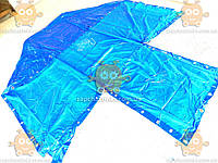 Тент Газель стандарт 2х стороний н/о 8 люверов УСИЛЕННЫЙ увеличенная высота +50см синий 500г/м кв. (БелТЕНТ) М