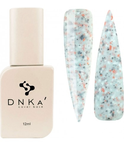 База камуфлююча DNKa Cover Base 0046 Stylish Мармуровий ніжний блакитно-сірий 12 мл