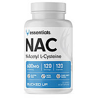 Essentials NAC ( N-Acetyl L-Cysteine) 600 mg, 120 caps