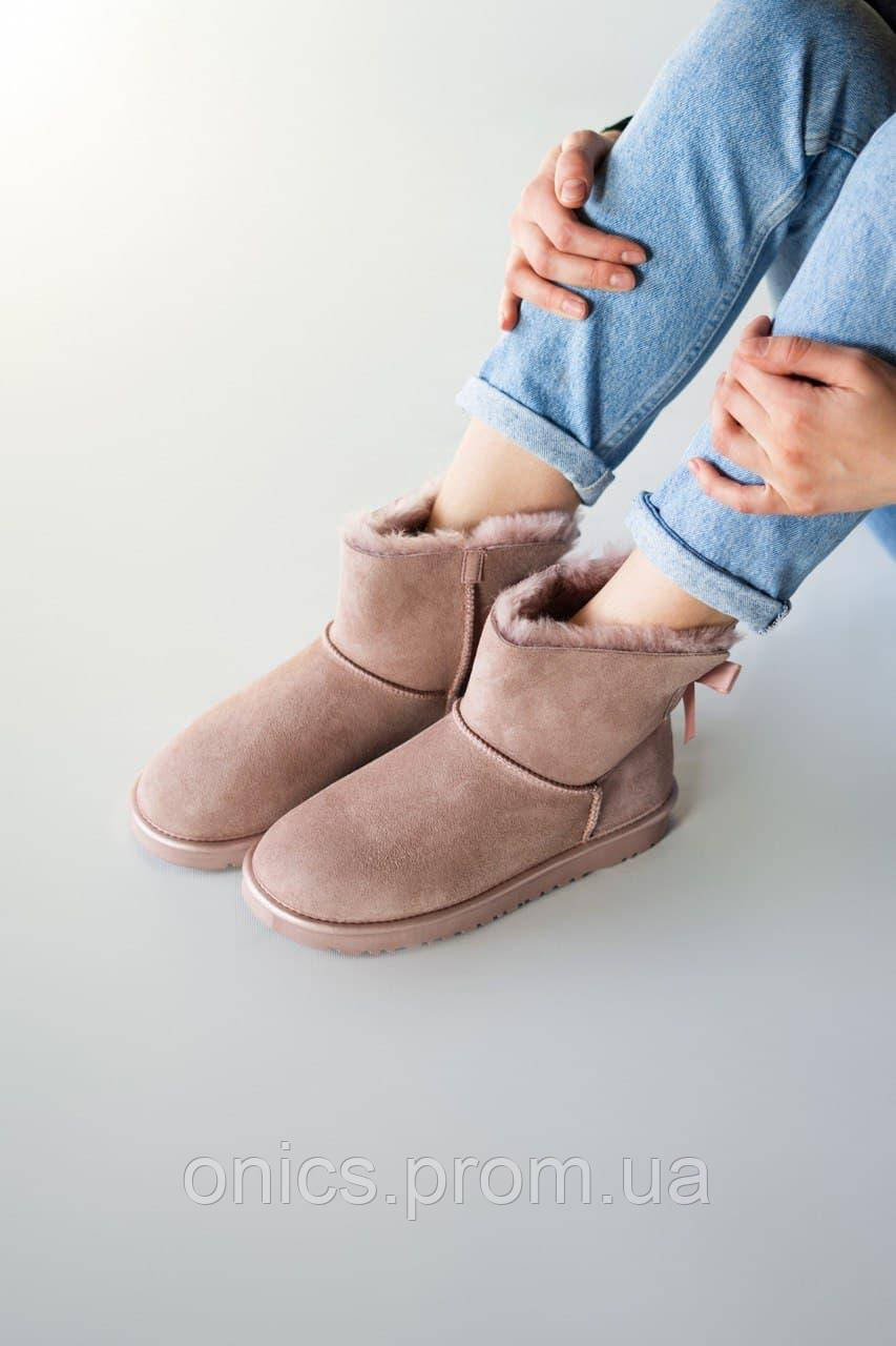 UGG Mini Bailey Bow Dusk 1 Угги, ботинки, ботильйони хорошее качество хорошее качество Размер 39 - фото 4 - id-p2089967512