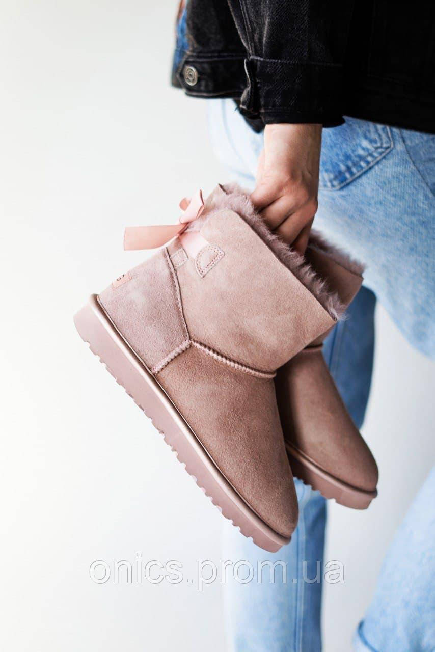 UGG Mini Bailey Bow Dusk 1 Угги, ботинки, ботильйони хорошее качество хорошее качество Размер 39 - фото 5 - id-p2089967512