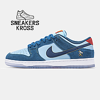 Женские кроссовки Nike SB Dunk Low Pro x Why So Sad, Кеды Найк СБ Данк Лоу The Predatory Bird