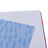 Зошит А4 96 аркушів лінія тверда обкладинка Yes "REPLACE" мат. лам.+пантон+ембосінг, фото 4