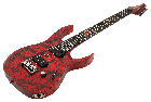 7-струнна електрогітара SOLAR GUITARS A2.7CANIBALISMO+ BLOOD RED OPEN PORE W/BLOOD SPLATTER, фото 2