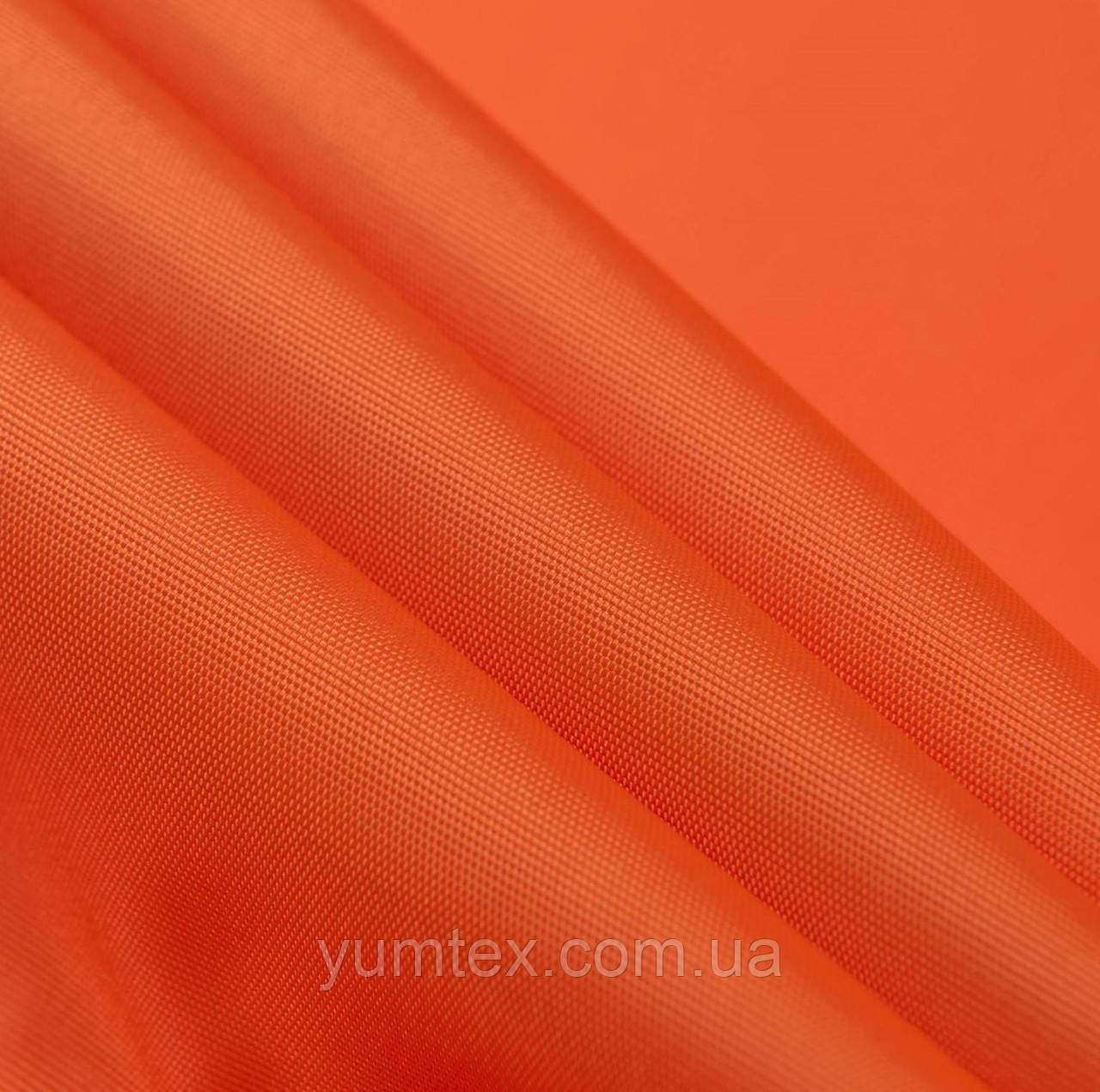 Тканина вулична оксфорд 135 для штор в альтанку тентів чохлів гойдалки маркіз парасольок СВІТЛО-ОРАНЖОВИЙ, фото 1