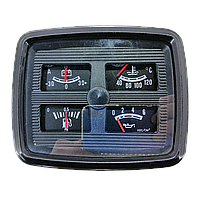 Комбинация приборов ЗИЛ 130 в сборе (4 указателя) (пр-во Завод) АТП