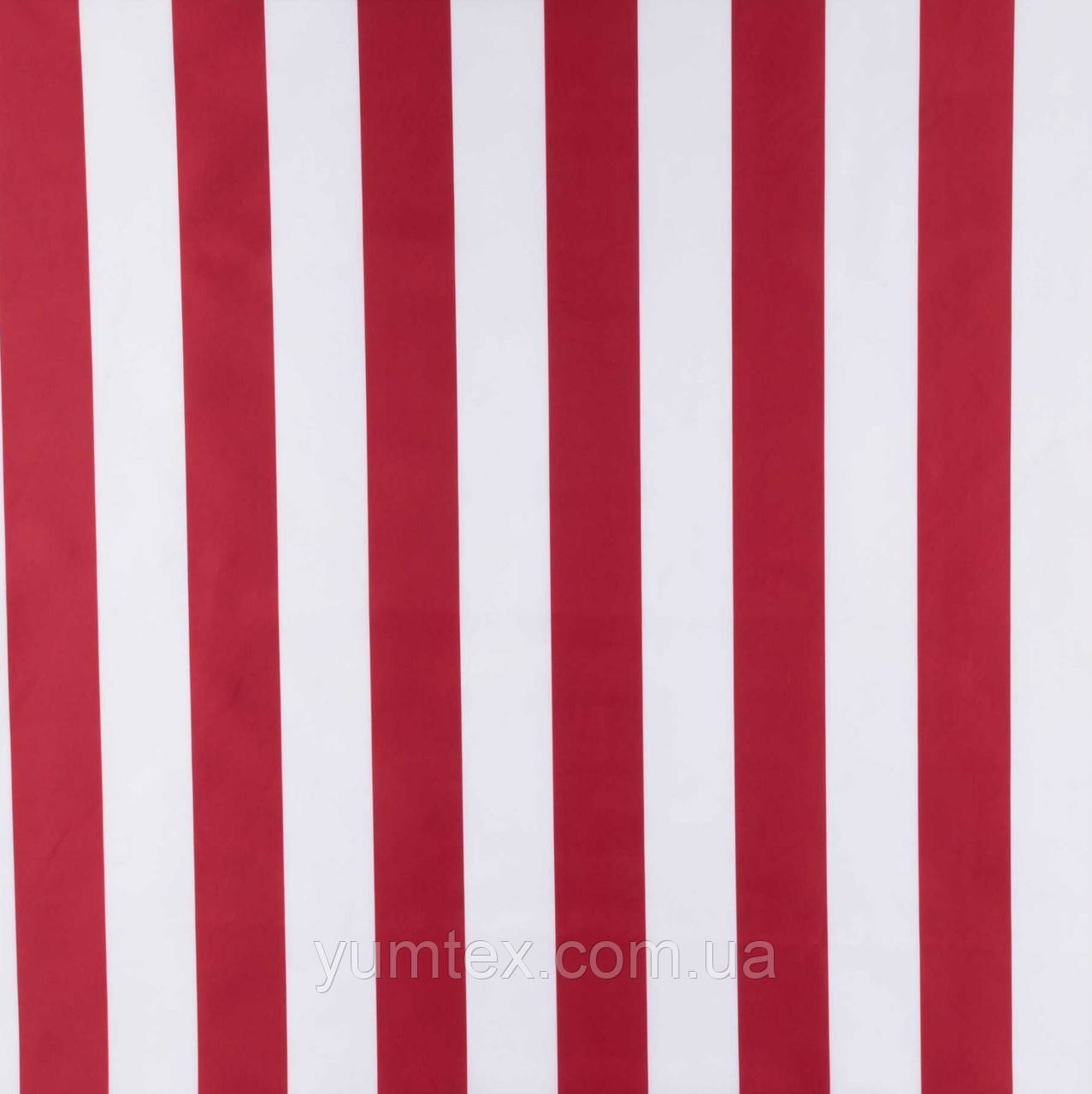 Тканина вулична оксфорд 135 для вуличних штор тентів наметів гойдалок навісів парасольок смужка червона біла, фото 1