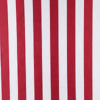 Оксфорд 135 полоса красная белая 7 см для уличных штор тентов палаток качелей навесов зонтов