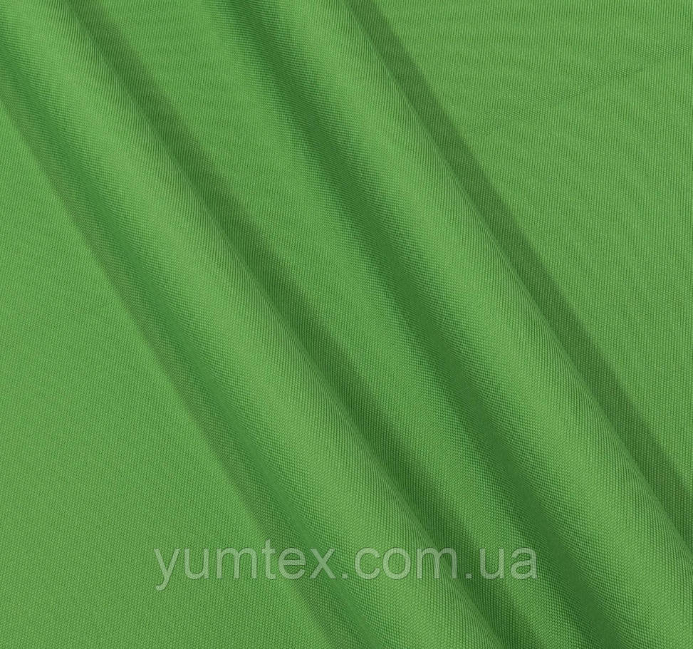 Тканина вулична для тентів наметів гойдалки маркетів оксфорд-215 ЗЕЛЕНА ТРАВА, фото 1