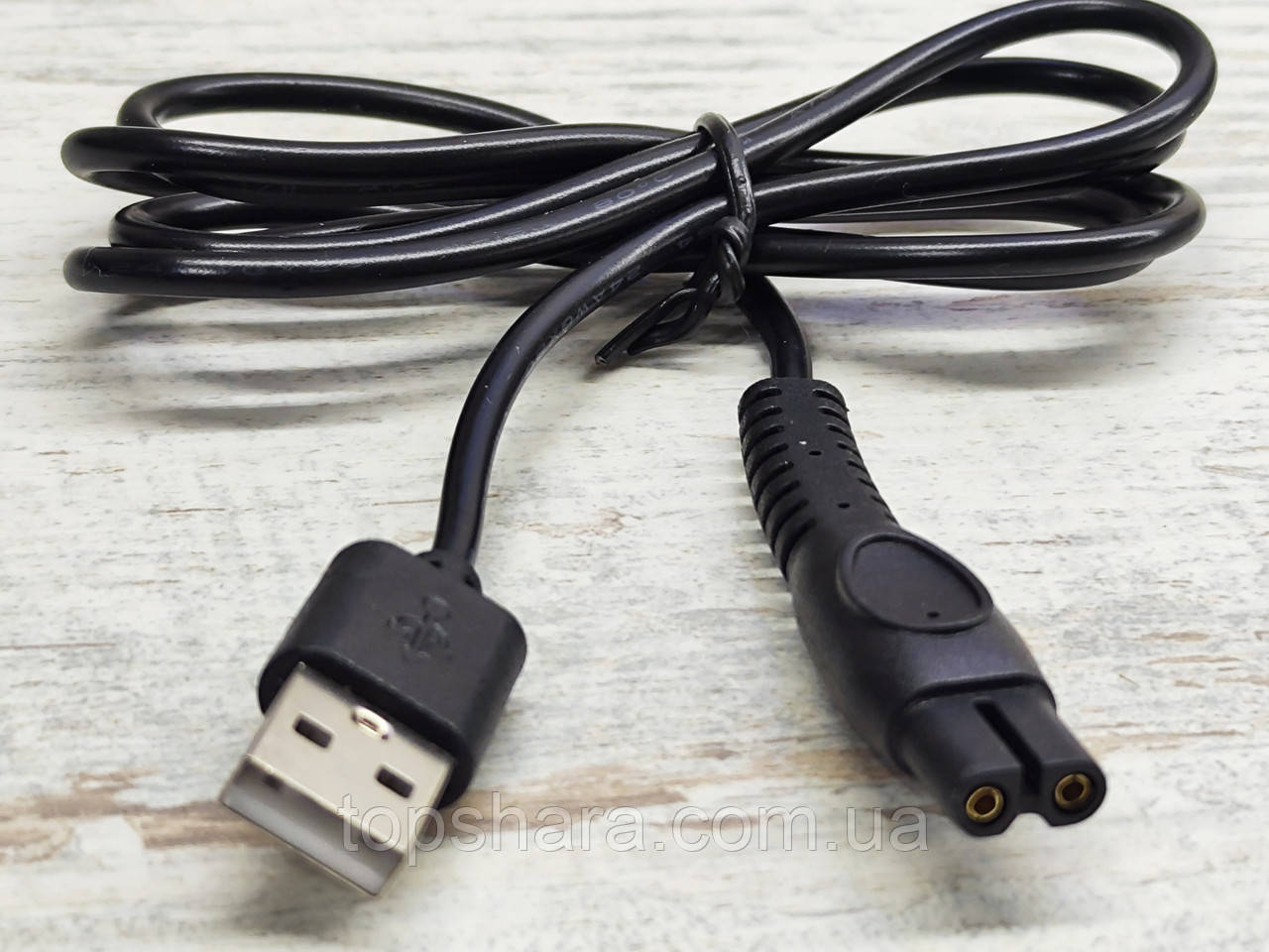 Кабель USB-A на триммер Philips MG7930, MG5930, MG5940, MG7940, MG9555, MG9552, MG9530, BG3017, MG9551, MG7920, MG7970