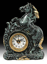 Годинник настільний бронзовий Virtus Horse plain