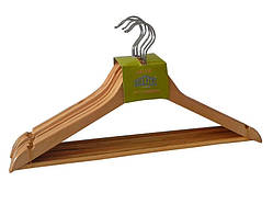 Плічка для одягу 6 ( шт.) дерев'яна "Helfer"