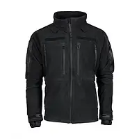 Куртка флисовая Sturm Mil-Tec "Plus Cold Weather Jacket Fleece" Black мужская тактическая курточка цвет черный