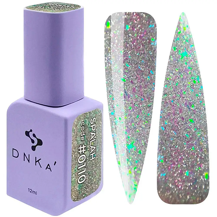 Гель-лак DNKa Color Spalah 0110 світло-сірий із шимером 12 мл, фото 1