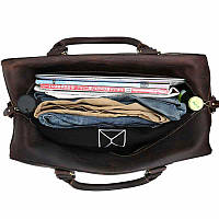Дорожная сумка из натуральной кожи tid1024R бренда Tiding хорошее качество