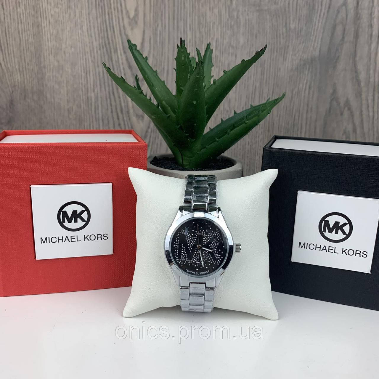 Женские наручные часы Michael Kors качественные . Брендовые часы с браслет золотистые серебристые хорошее - фото 8 - id-p2090014410