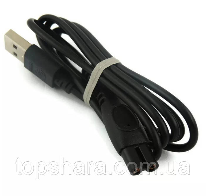 Кабель USB-A для тримера Philips MG7930, MG5930, MG5940, MG7940, MG9555, MG9552, MG9530, BG3017, MG9525