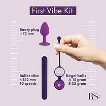 Набір секс іграшок RS - Essentials - First Vibe Kit, фото 3