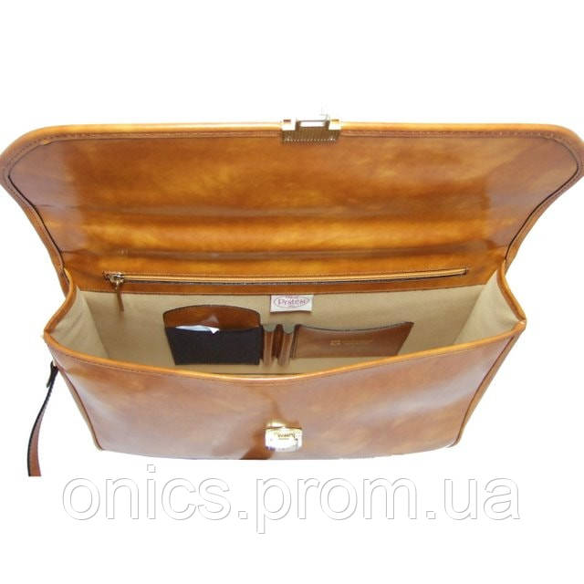 Pratesi RNE604 - Piccolomini кожаный мужской портфель класса VIP хорошее качество - фото 1 - id-p2090017980