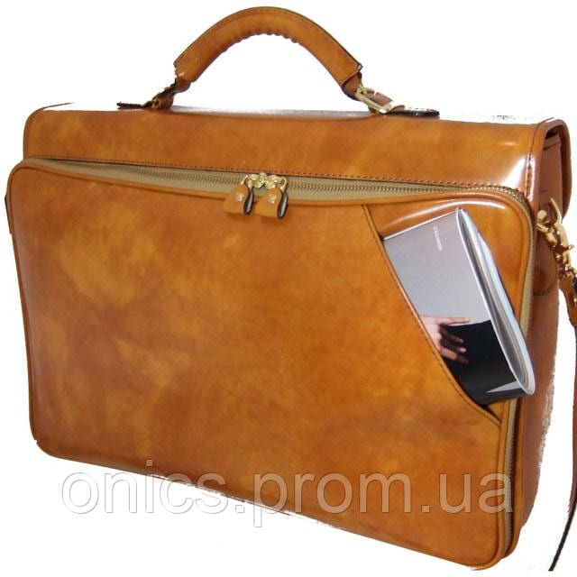 Pratesi RNE604 - Piccolomini кожаный мужской портфель класса VIP хорошее качество - фото 6 - id-p2090017980