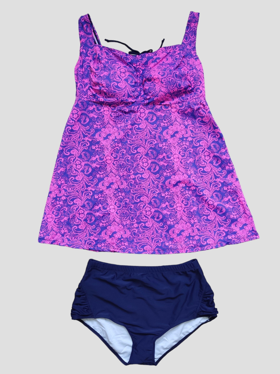 Купальник танкіні Sisianna 318001 малиновий 62 український розмір