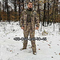 Костюм softshell тактический Мультикам (S(46) - 3ХL(56)) софтшел на флисе Форма ЗСУ весна-осень мужская