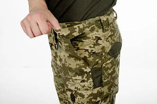 Тактичні військові штани ULTIMATUM Pentagon Світлий піксель, штани піксель армійські ріп-стоп, фото 3