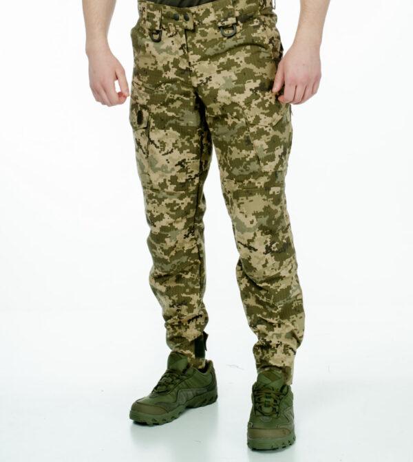 Тактичні військові штани ULTIMATUM Pentagon Світлий піксель, штани піксель армійські ріп-стоп