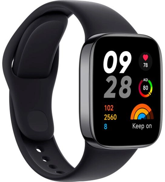 Розумний годинник Redmi Watch 3 Black, фото 1