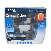 Лампа H1 12v 55w Crystal Vision (к-кт 4шт) (пр-во PHILIPS)