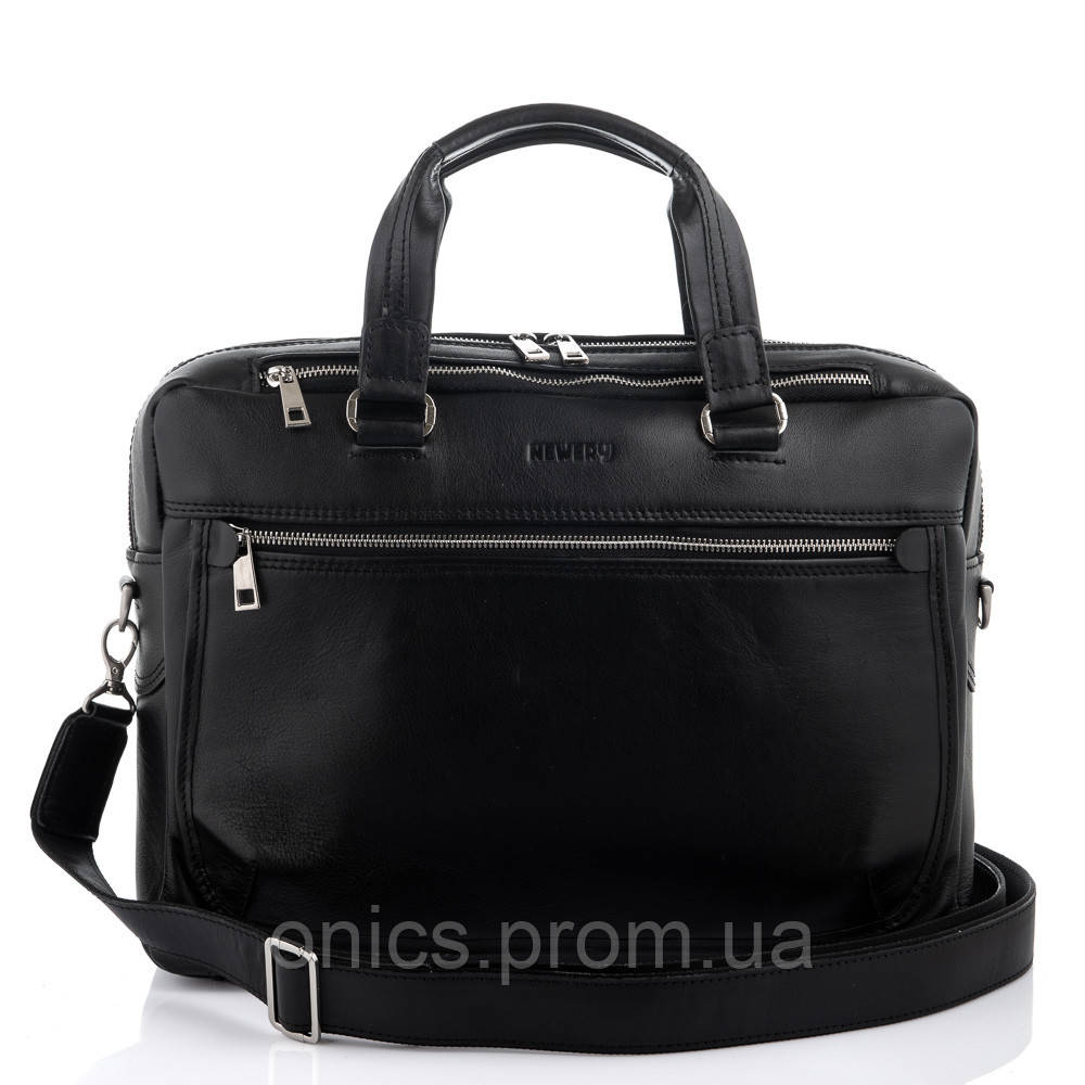 Мужская деловая сумка для ноутбука Newery N005GA хорошее качество - фото 4 - id-p2090030601