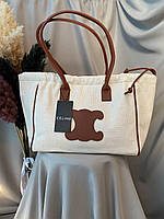 Celine shopper beige 38x25x11 женские сумочки и клатчи хорошее качество хорошее качество