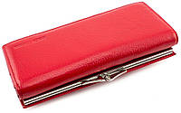 Красный женский кожаный кошелёк Marco coverna MC-1412-2 хорошее качество