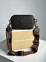 Michael Kors Snapshot Brown женские сумочки и клатчи хорошее качество хорошее качество