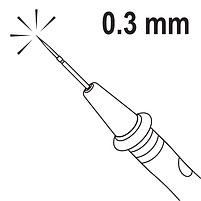 Набір щупів для мультиметра YATO YT-73077, фото 4