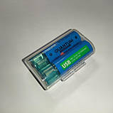 Акумулятор QUANTUM Li-Ion AA 1,5V 1100mAh, USB, фото 9