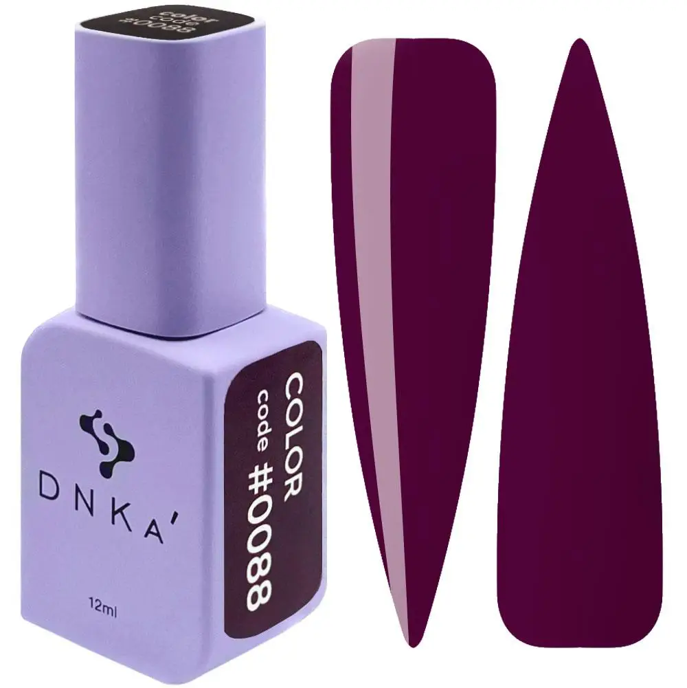 Гель-лак DNKa 0088 баклажановий 12 мл