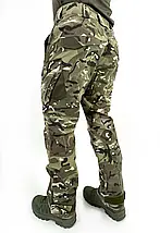 Тактичні військові штани ULTIMATUM Pentagon Мультикам, штани армійські ріп-стоп мультикам, фото 3
