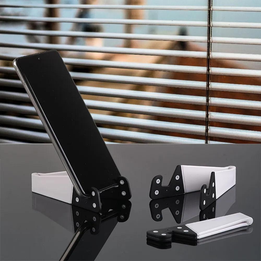Підставка для телефону Folding Tablet Stand V Біла, підставка для телефонів