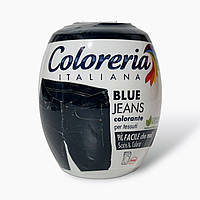 Фарба для одягу та текстилю Coloreria для відновлення кольору синіх джинсів blue jeans 350г