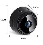 Бездротова міні камера IP A9 з WiFi та датчиком руху FullHD 1080, екшн мініатюрна відеокамера USB, фото 4